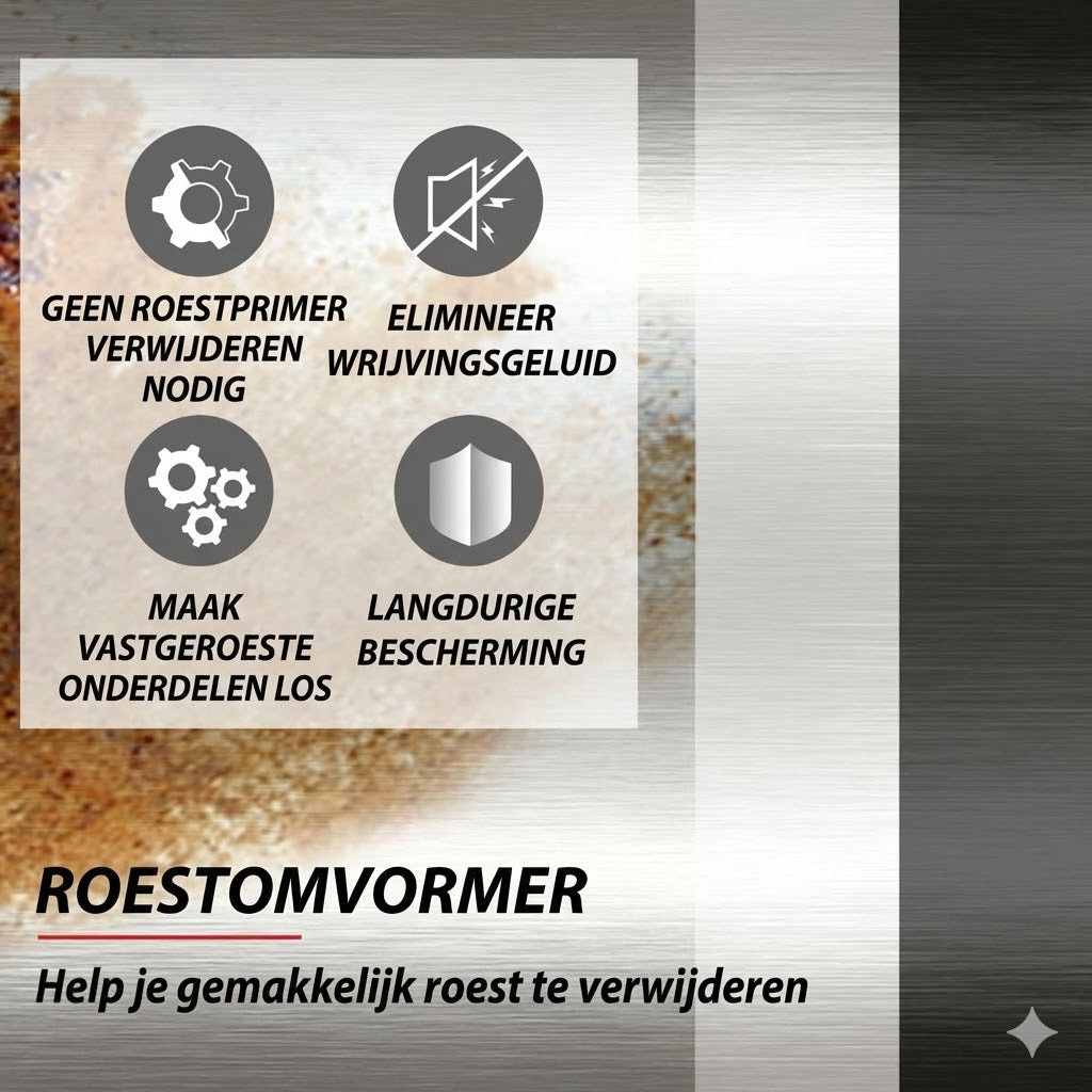 Krachtige Roestverwijderaar & Omvormer