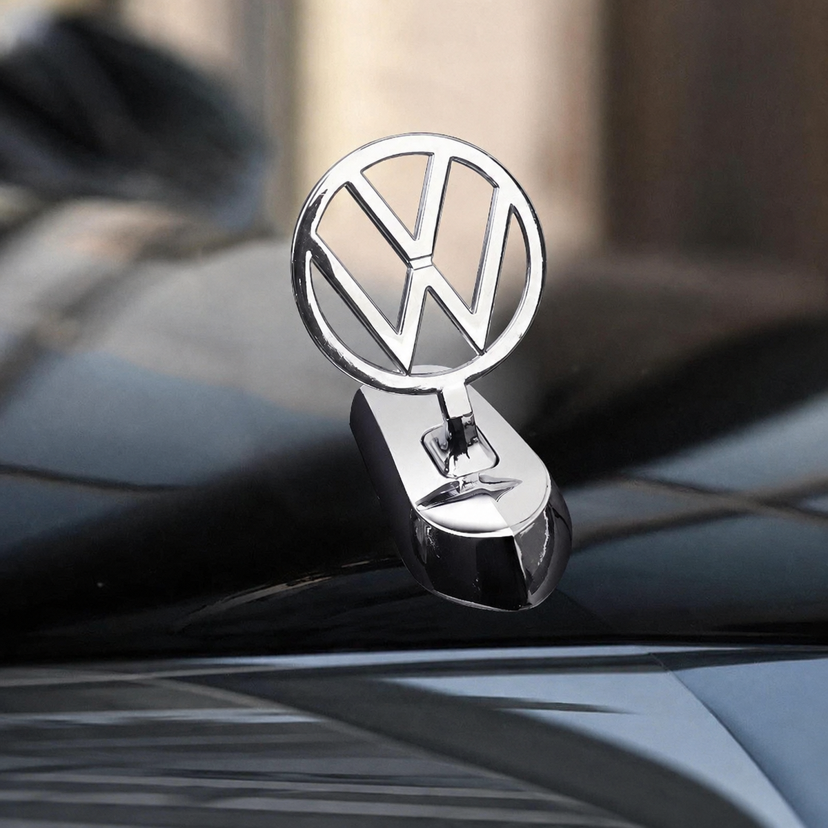 Motorkapembleem met autologo
