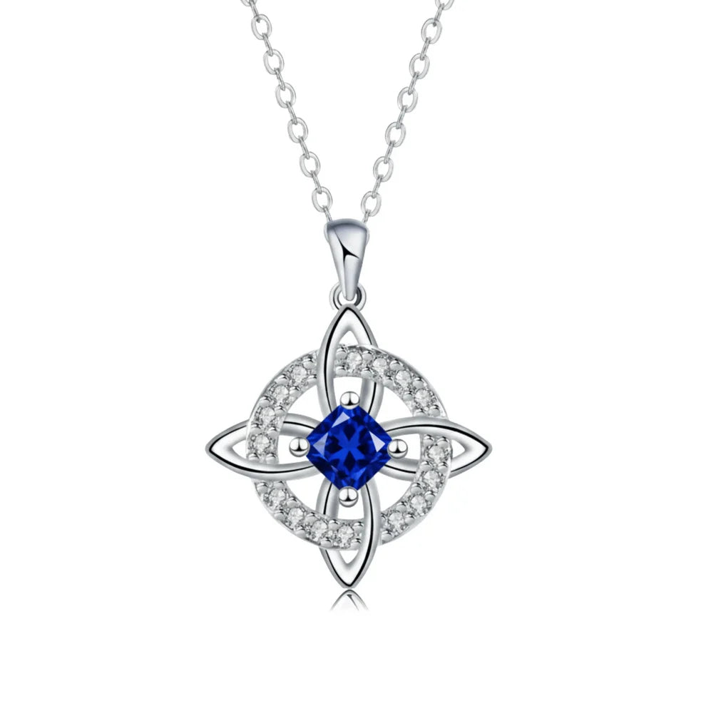 Ketting met Heksenknoop en Geboortesteen