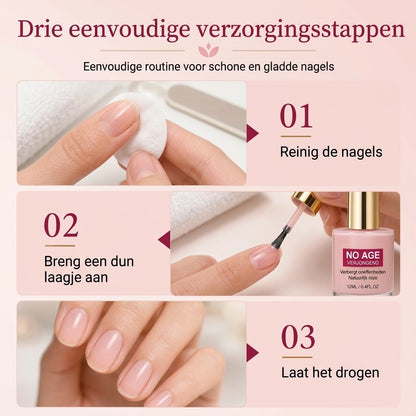 Nagelribbelvuller met natuurlijke glans