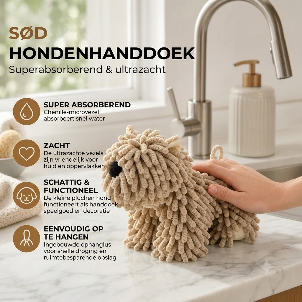 Microvezel Handdoek voor Honden