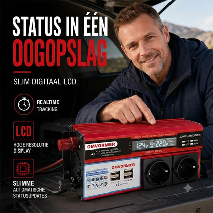 Auto Omvormer 12 V naar 230 V