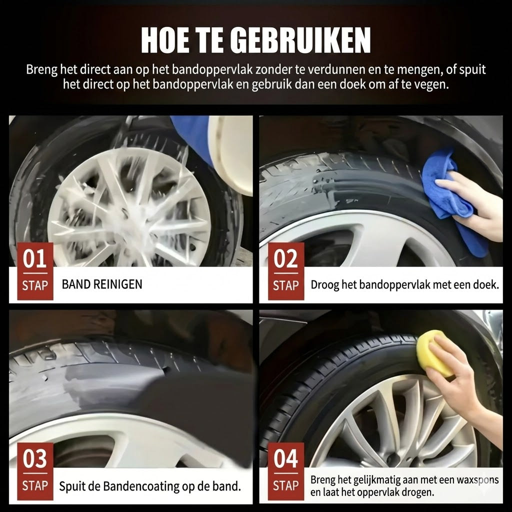 Autobanden- en sierlijstvernieuwingspasta