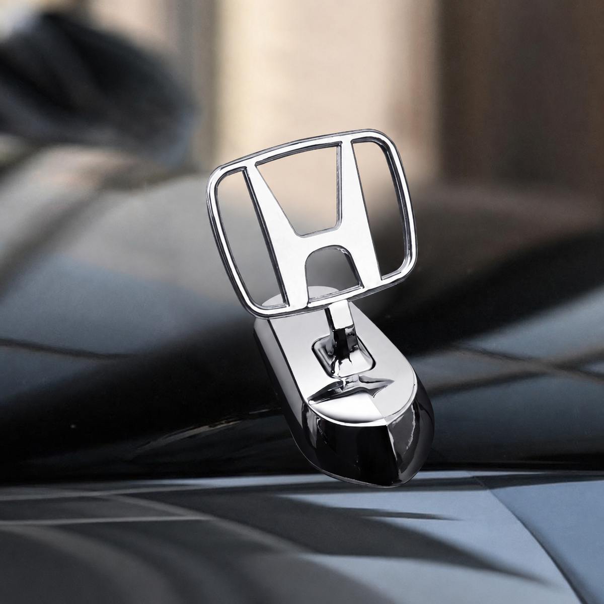 Motorkapembleem met autologo
