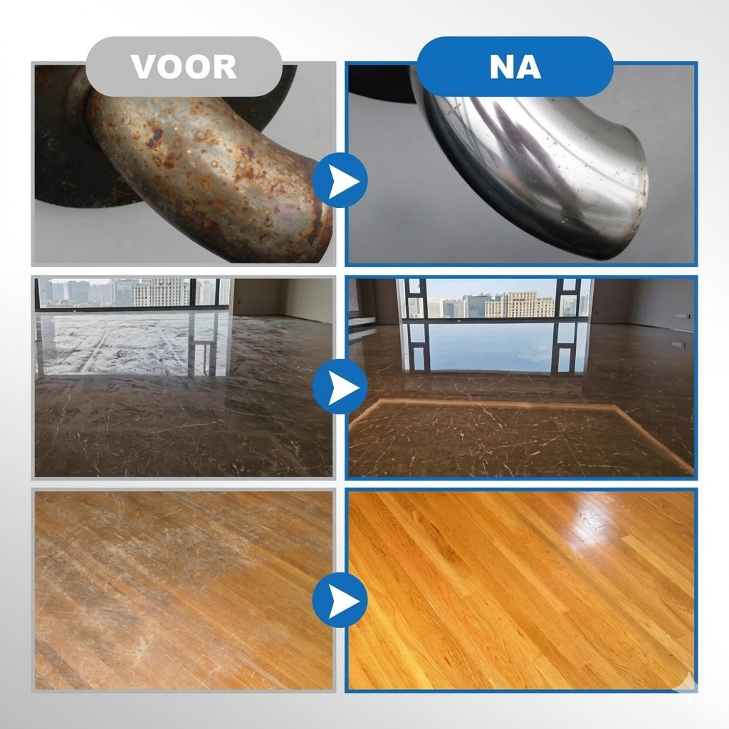 Vilten Polijstschijf met Klep
