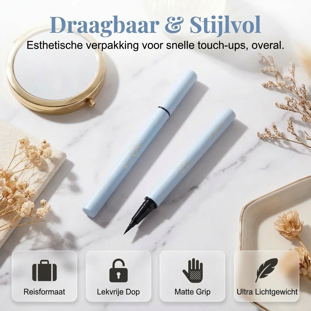 Waterproof eyeliner pen voor nauwkeurige lijnen