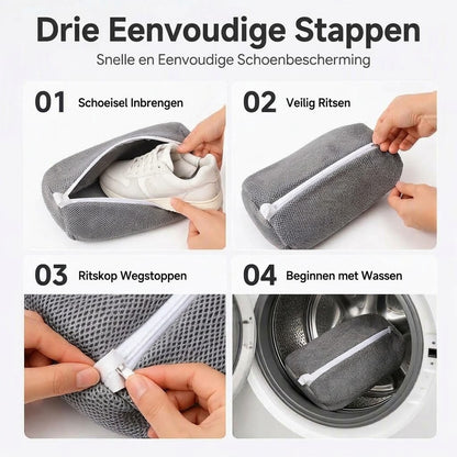 Mesh schoenwaszak voor wasmachine