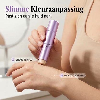 Kleurveranderende 2 in 1 foundation