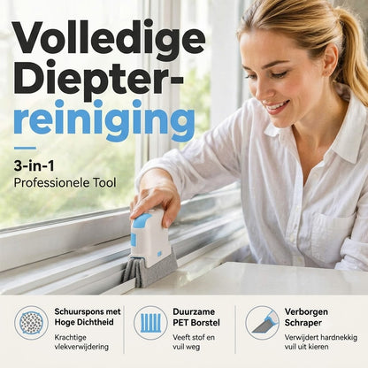 Multifunctionele Rail en Kierenreiniger 3 in 1