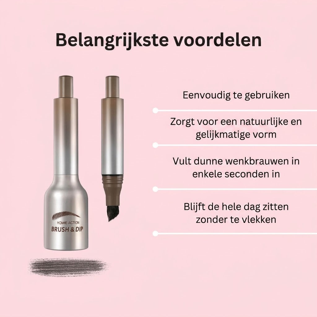 Wenkbrauwvormer voor snelle wenkbrauwstyling