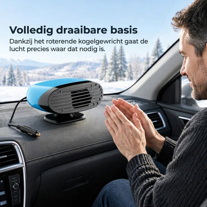 Mini autoverwarmer voor het ontwasemen en ontdooien van autoruiten