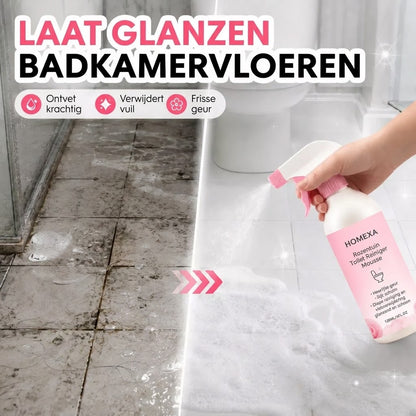 Badkamerreinigerspray tegen kalkaanslag en zeepresten