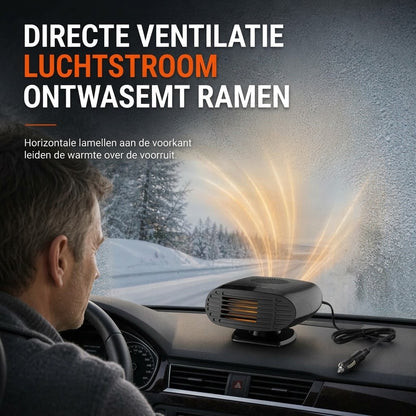 Mini autoverwarmer voor het ontwasemen en ontdooien van autoruiten