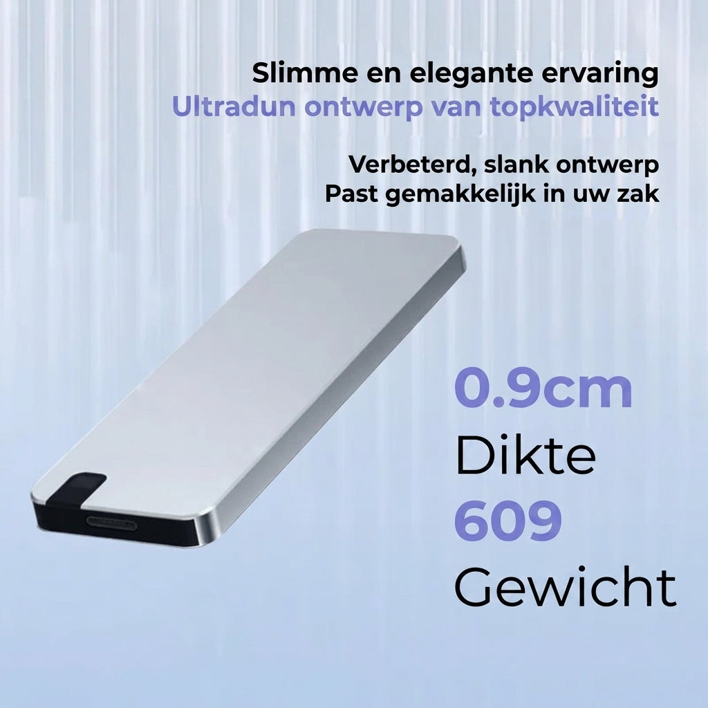 500 GB USB stick met snelle externe opslag