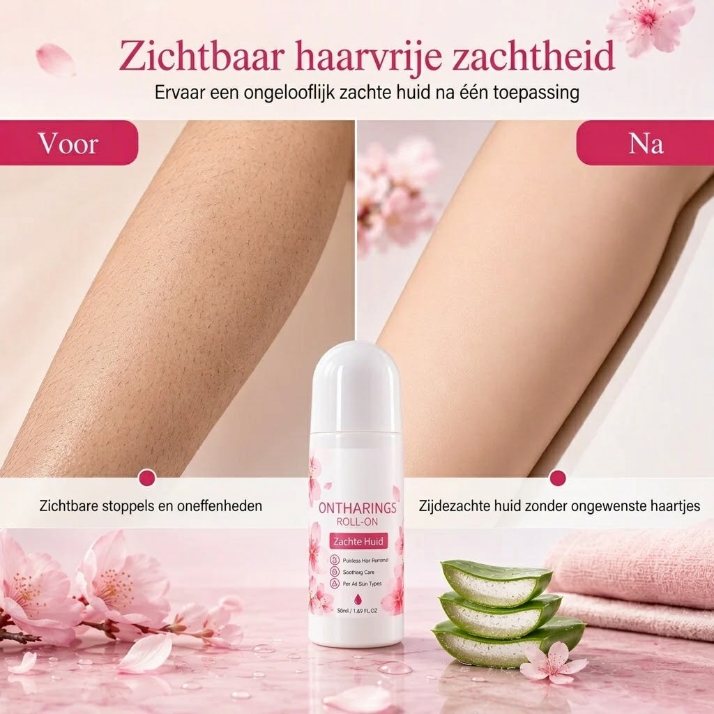 Roll on ontharingsgel met kersenbloesem