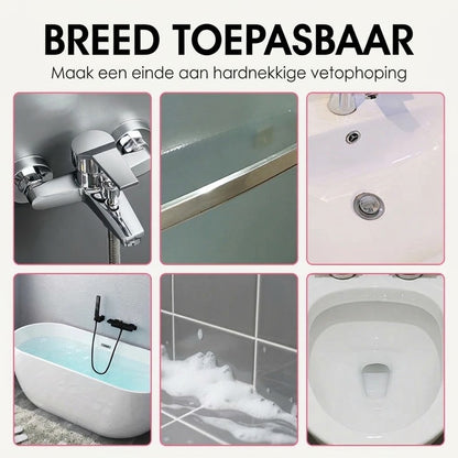Badkamerreinigerspray tegen kalkaanslag en zeepresten