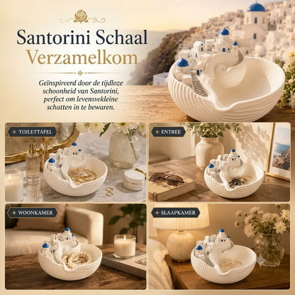 Blauw Grieks Decoratiebakje voor Sieraden en Sleutels