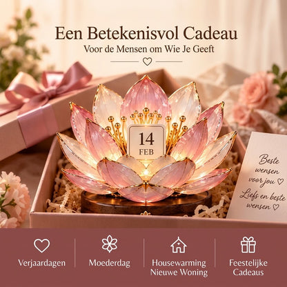Eeuwigdurende bloemenkalender met automatische bloei