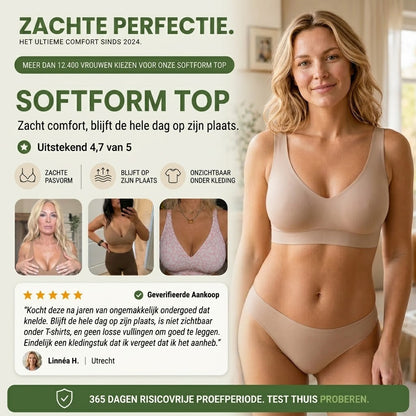 SoftForm beugelloze bh met natuurlijke pasvorm