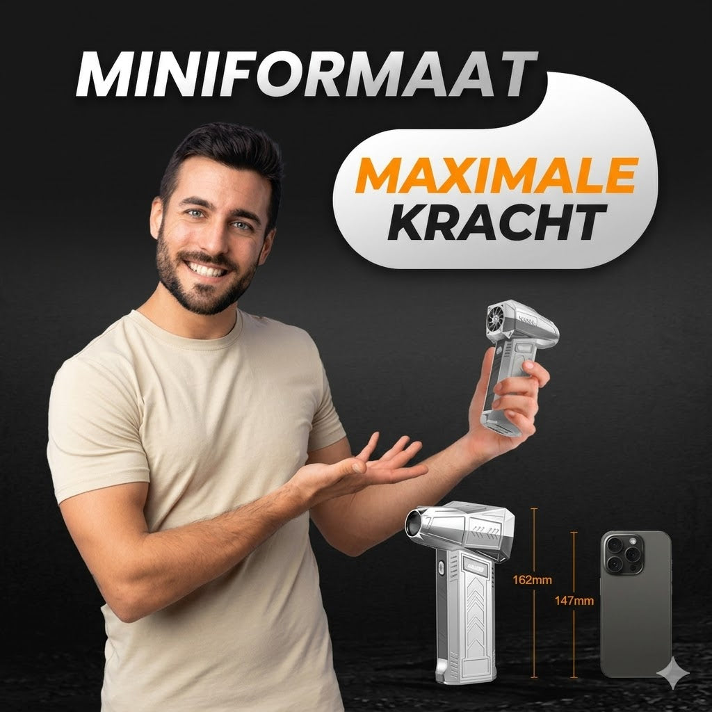 Krachtige turboventilator