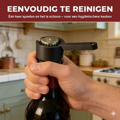 Set van 3 bierflesopeners met hendel