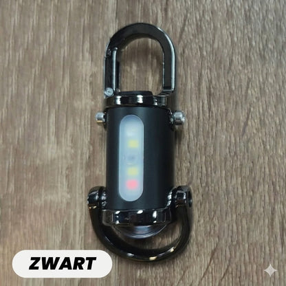 Super Heldere Mini Sleutelhanger Zaklamp Waterdicht