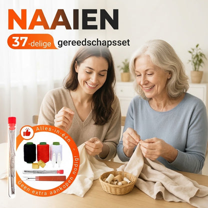Draagbare naaiset 37 delig