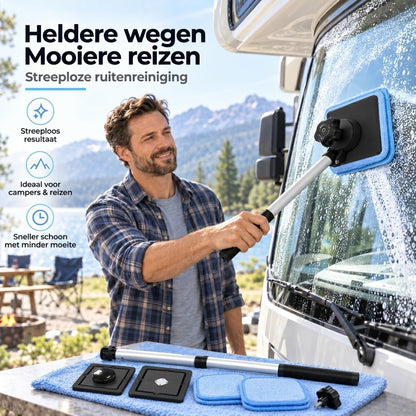 Dubbelzijdige magnetische autoruitenreiniger