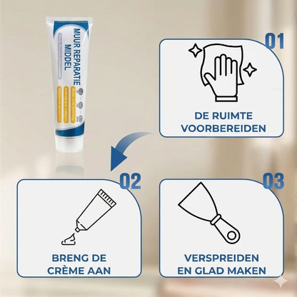Gipsplaat Reparatieset (Met Schraper)