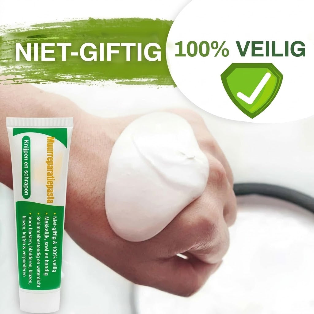 Niet-giftig muurherstelmiddel