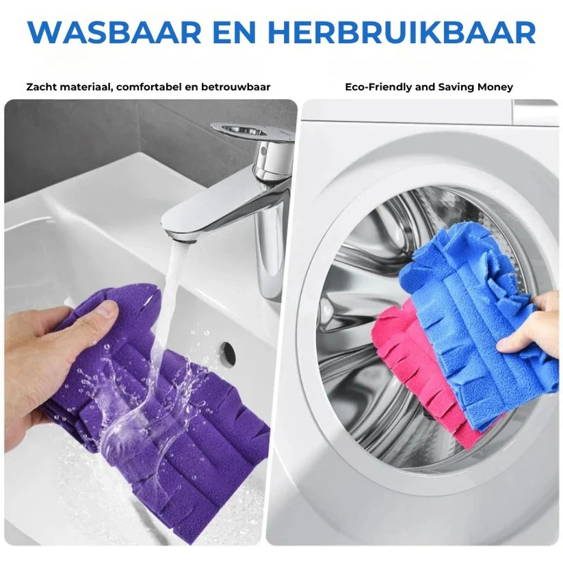 Set Herbruikbare Fleecestofdoeken