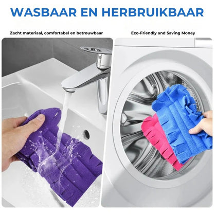 Set Herbruikbare Fleecestofdoeken