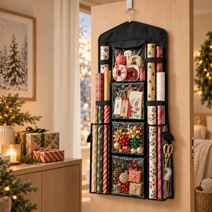 Wrap Ready hangende organizer voor cadeauverpakking
