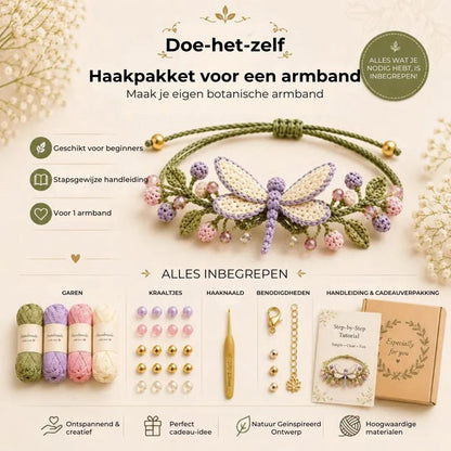 DIY haakset voor armbandjes