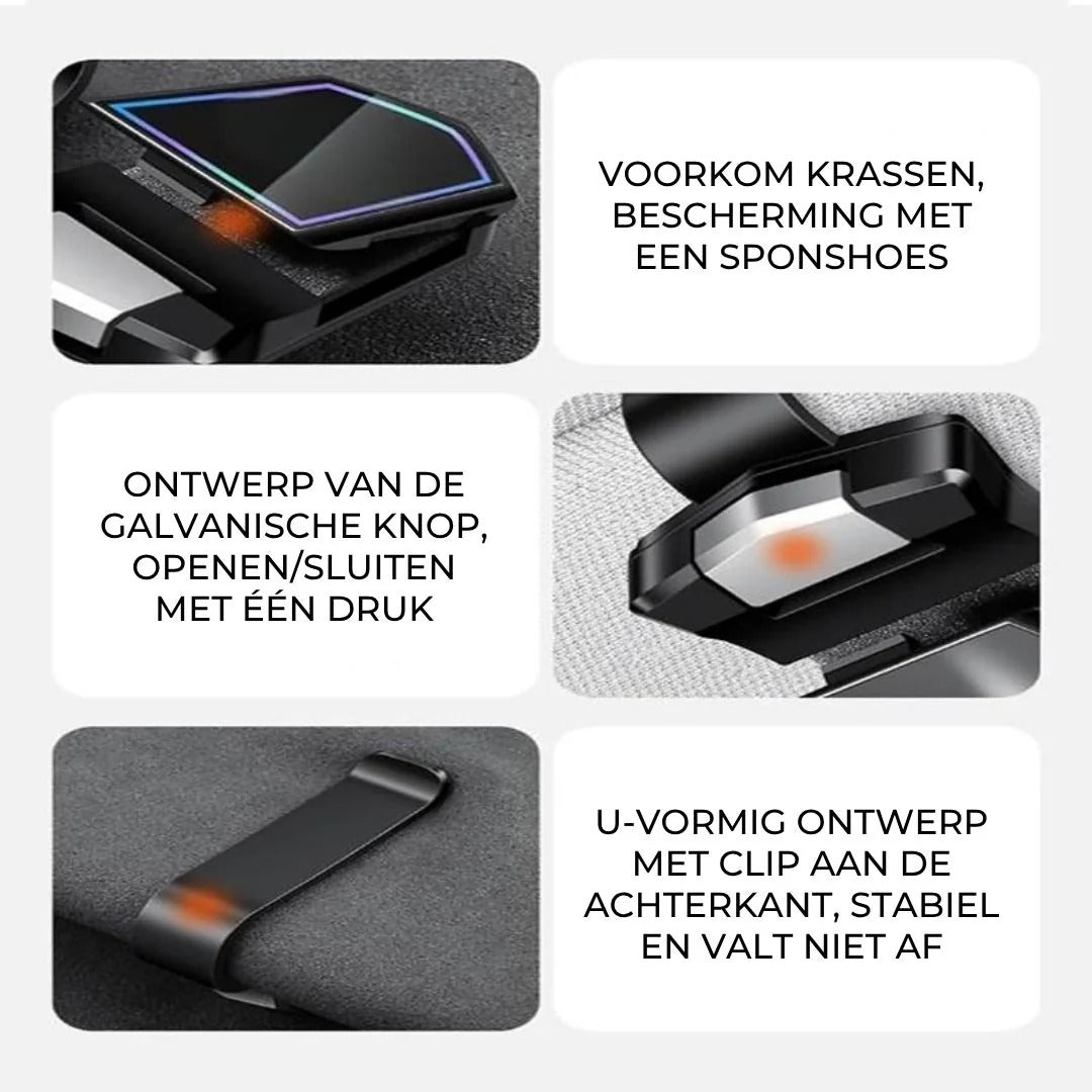 Magnetische brillenhouder voor auto