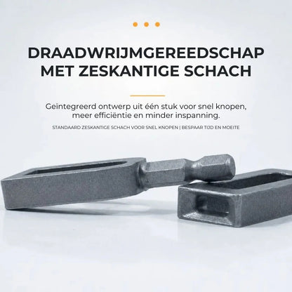 Draaddraaier voor Boormachine