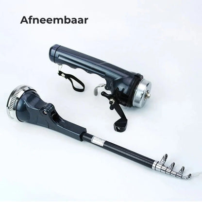 Compacte telescopische vishengel