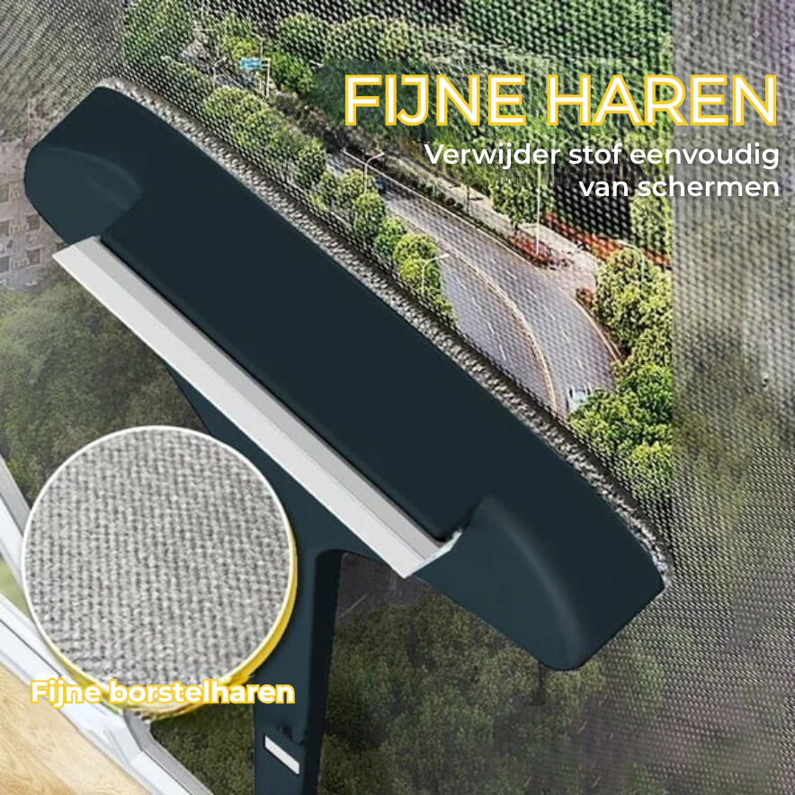2-in-1 Multifunctionele Hor- en Raamborstel