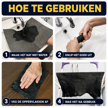 Microvezel schoonmaakdoekjes set van 10