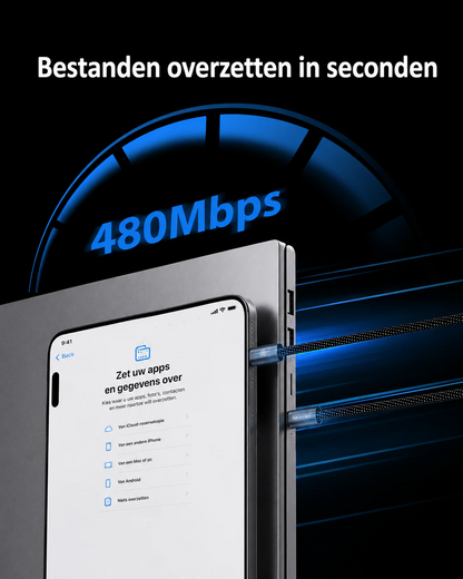 MagCable Magnetisch En Nooit Meer In De Knoop