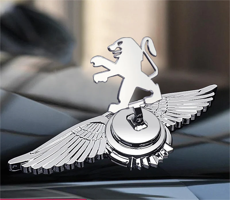 Motorkapembleem met autologo