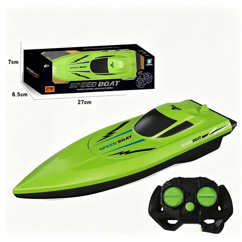 2,4 GHz supersnelle RC-raceboot met dubbele motoren