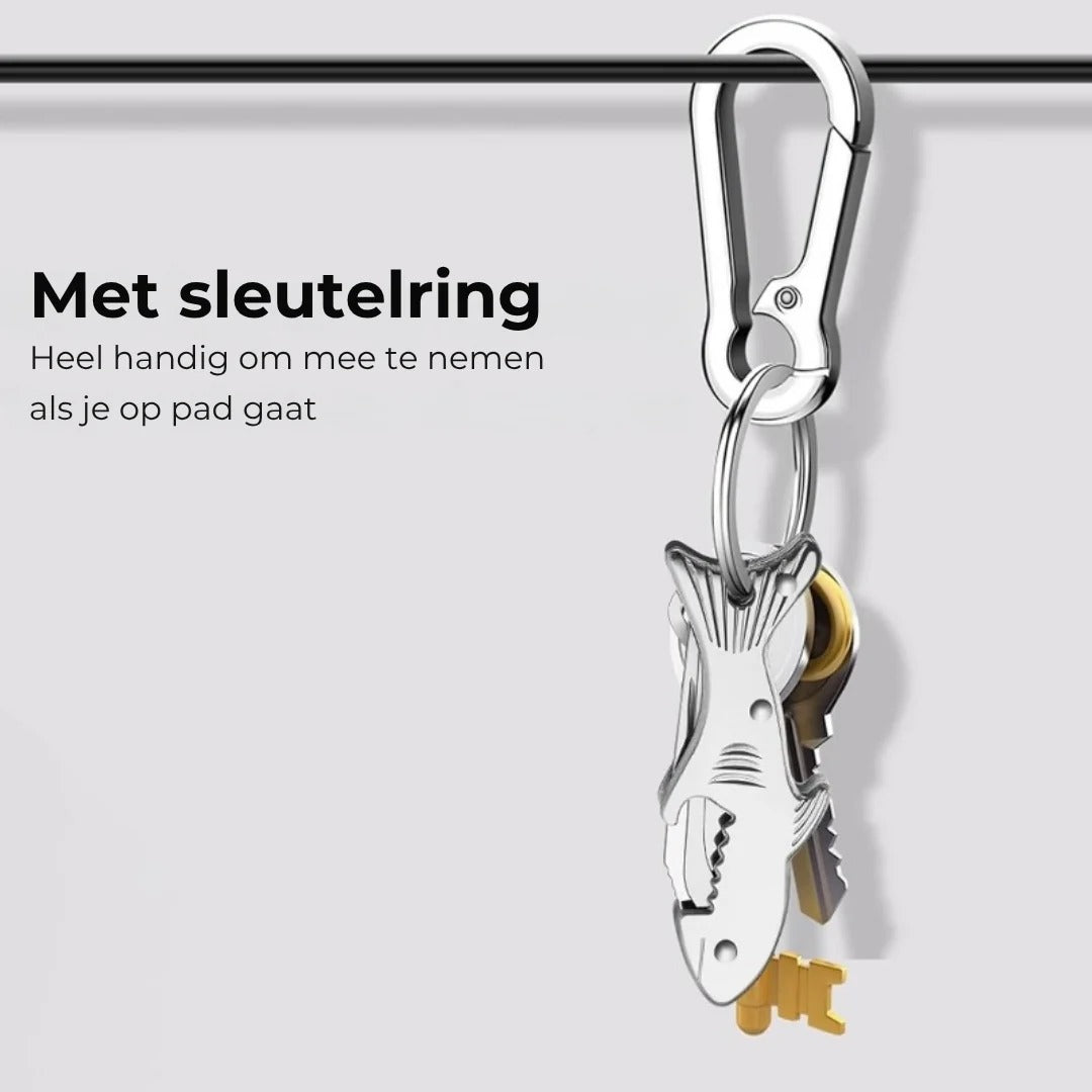 Haai 3 in 1 sleutelhanger multitool