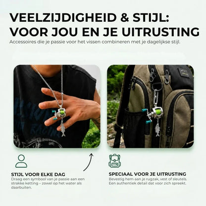 Ketting met Miniatuur Vishengel