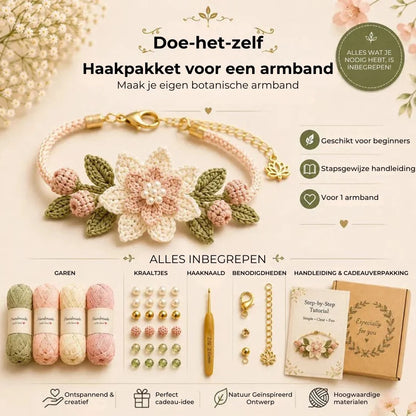 DIY haakset voor armbandjes