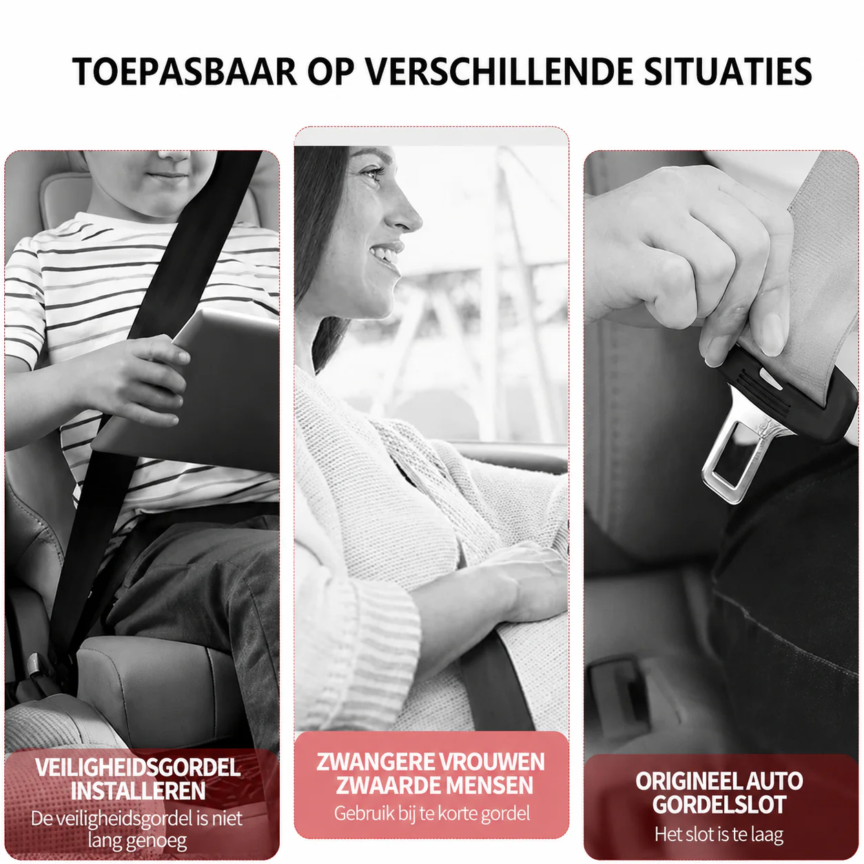 Universele Auto Gordelverlenger