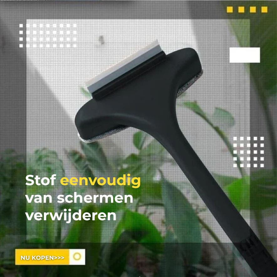 2-in-1 Multifunctionele Hor- en Raamborstel