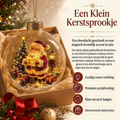 VinterMagi verlichte miniatuur kerstdecoratie