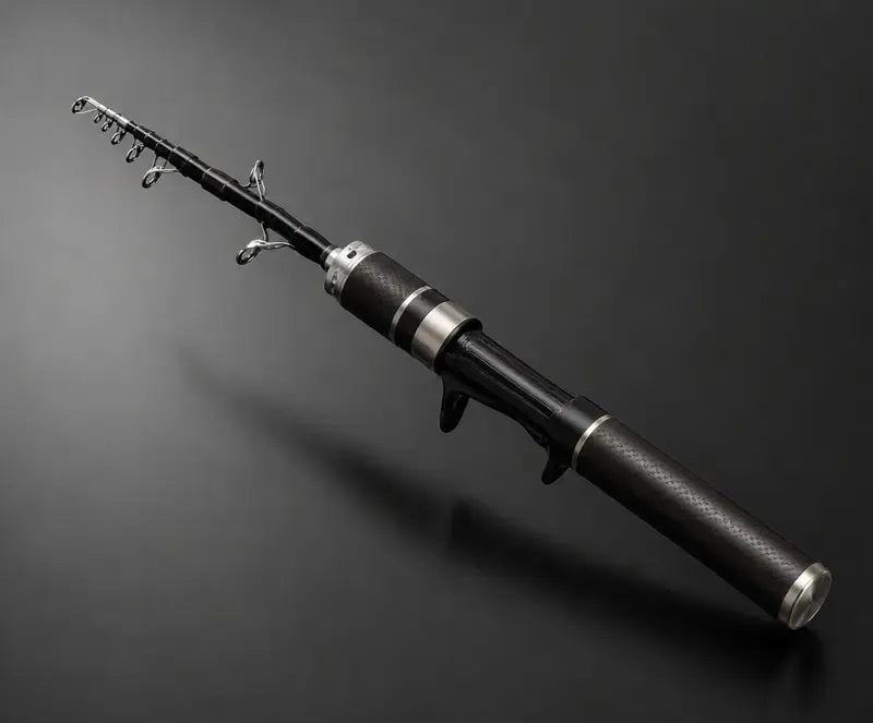Carbon PocketRod telescopische vishengel van koolstofvezel 180 cm