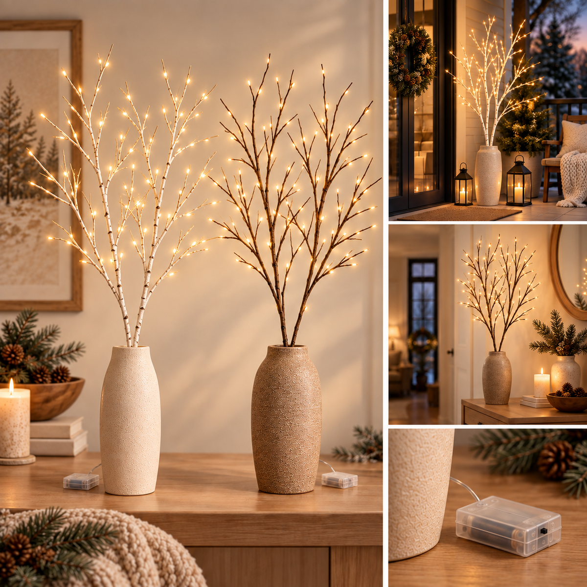 LumiBranch LED decoratietakken op batterijen